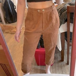 Corduroy pants